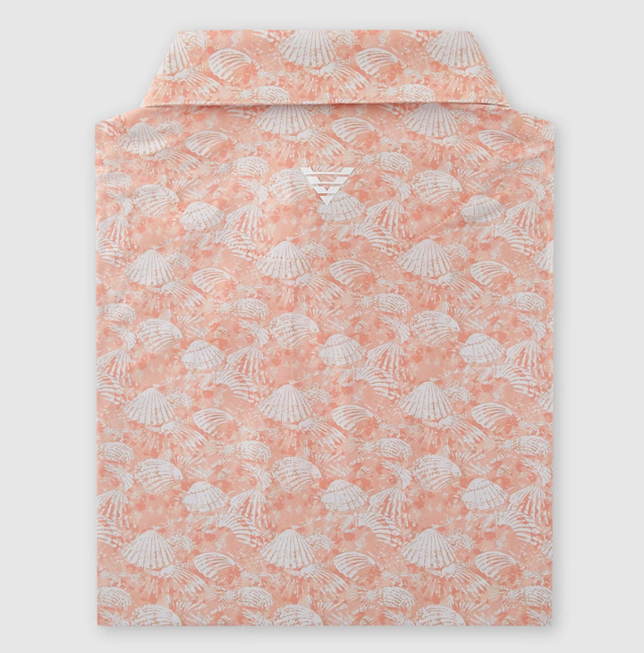 Vivid Golf Men's Polo - Scallops - Skorzie