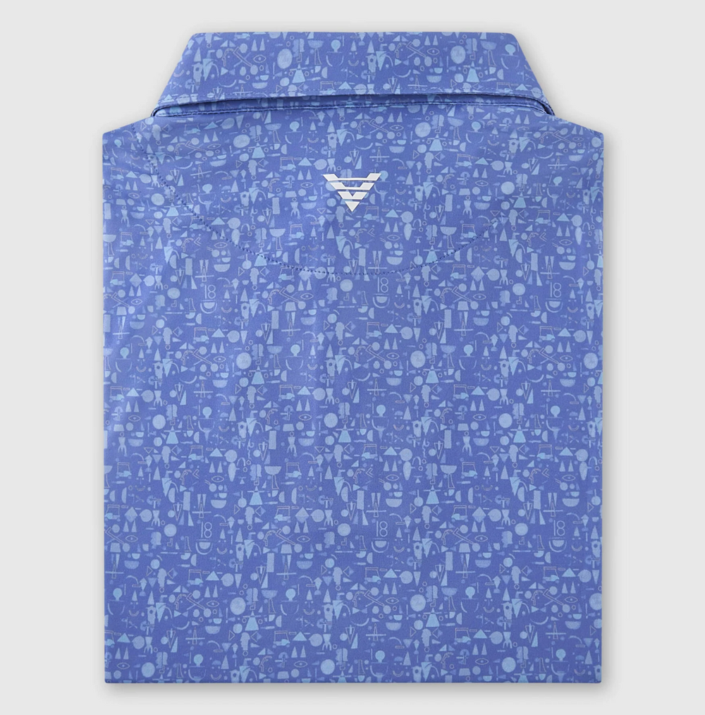 Vivid Golf Men's Polo - Glow Golf - Skorzie