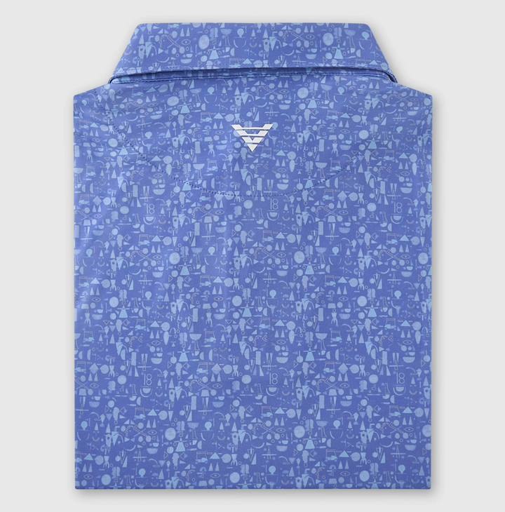Vivid Golf Men's Polo - Glow Golf - Skorzie