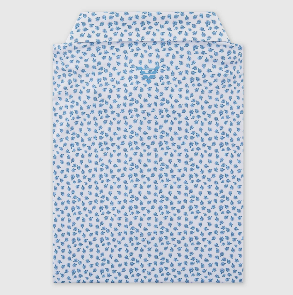 Vivid Golf Men's Polo - Sea Turtle - Skorzie