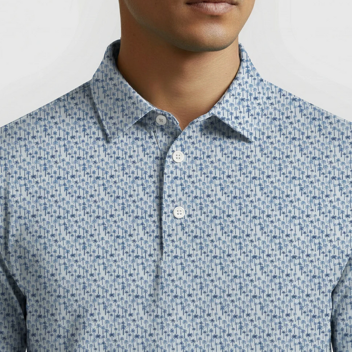Vivid Golf Men's Polo - Sunset Blvd - Skorzie