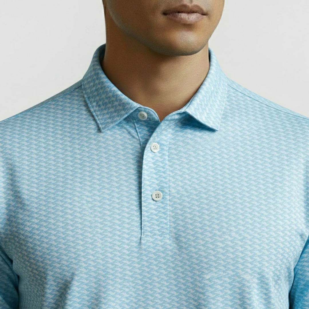 Vivid Golf Men's Polo - Falcon - Skorzie