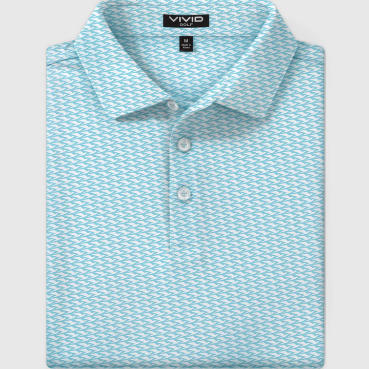 Vivid Golf Men's Polo - Falcon - Skorzie