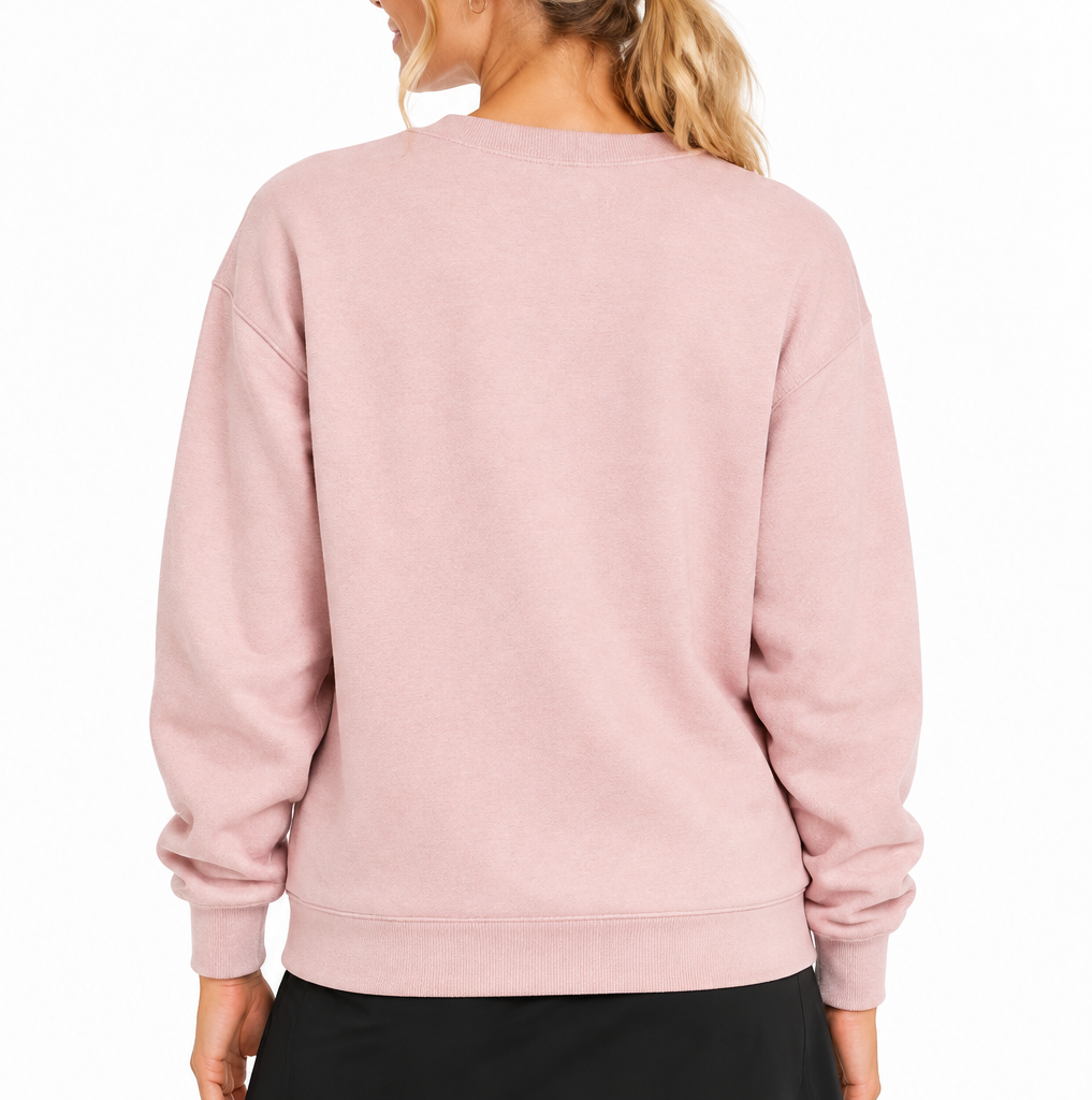 Oat Collective Women's Pickleball Graphic Sweatshirt Rose (FINAL SALE ITEM)