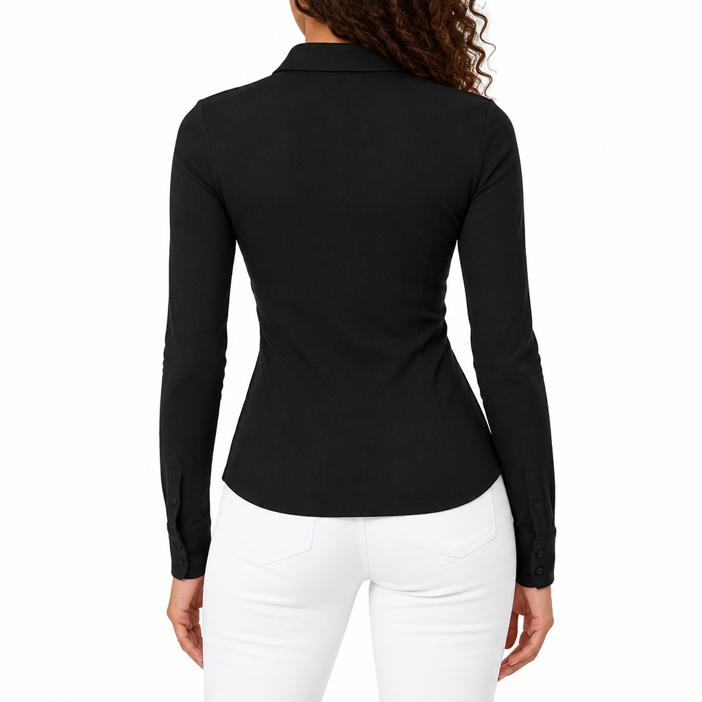 Greyson Women's Cardigan Cleo Button Down Shepherd/Black