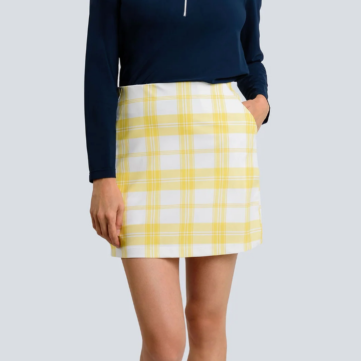 Jayebird Janie Classic Skort - Yellow Plaid