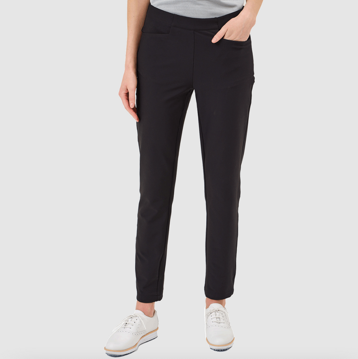 Dunning Golf Women's Player Fit Stretch Pant - Black - Skorzie