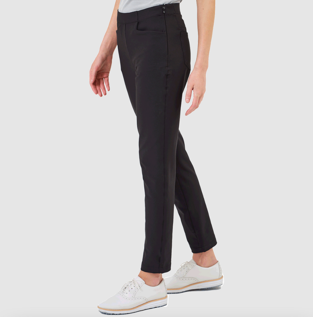 Dunning Golf Women's Player Fit Stretch Pant - Black - Skorzie