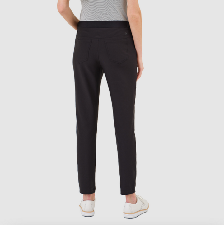 Dunning Golf Women's Player Fit Stretch Pant - Black - Skorzie