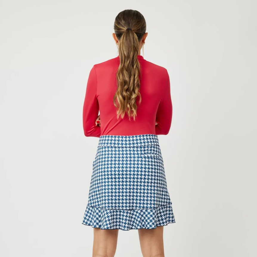 Sofibella Golf Houndstooth 18" Skort