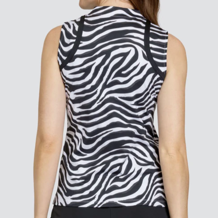 Tail Vane Top - Painted Zebra