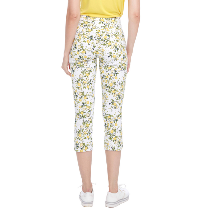 Swing Control Limoncello Petal-Slit Techno Cropped Pant - Limoncello