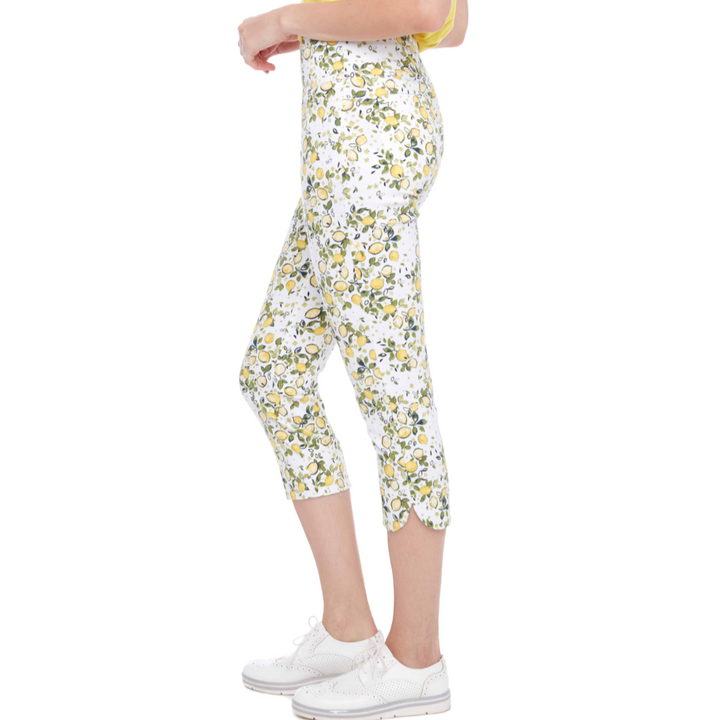 Swing Control Limoncello Petal-Slit Techno Cropped Pant - Limoncello