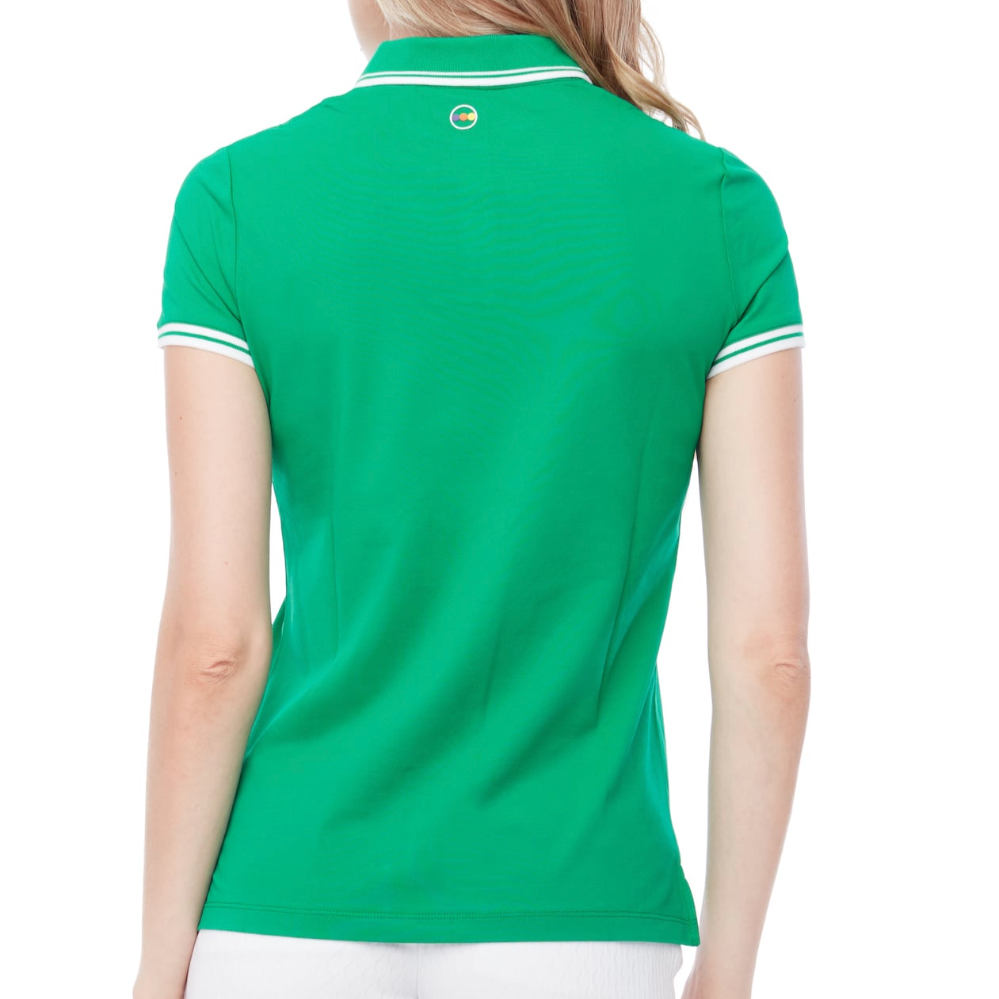 Swing Control Pique Short Sleeve Polo - Jelly Bean