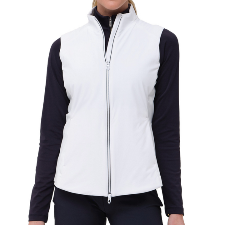 Dunning Blake Insulated Performance Vest - White - Skorzie