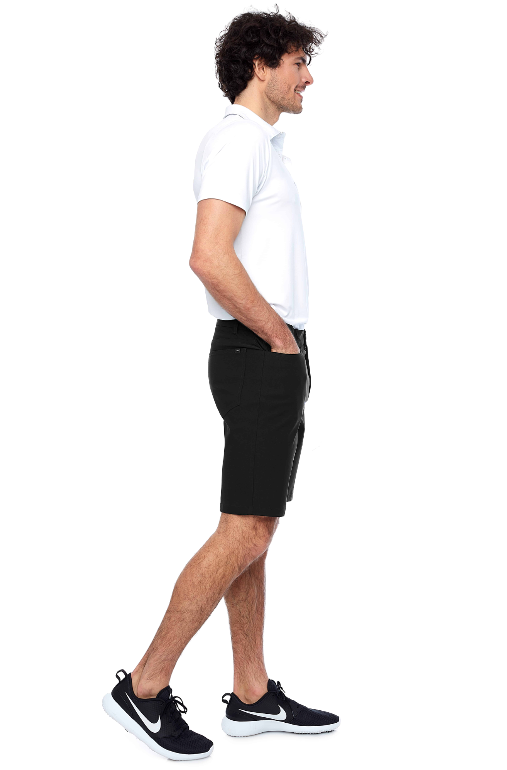 Swing Control Men's Straight Techno Short - Black - Skorzie
