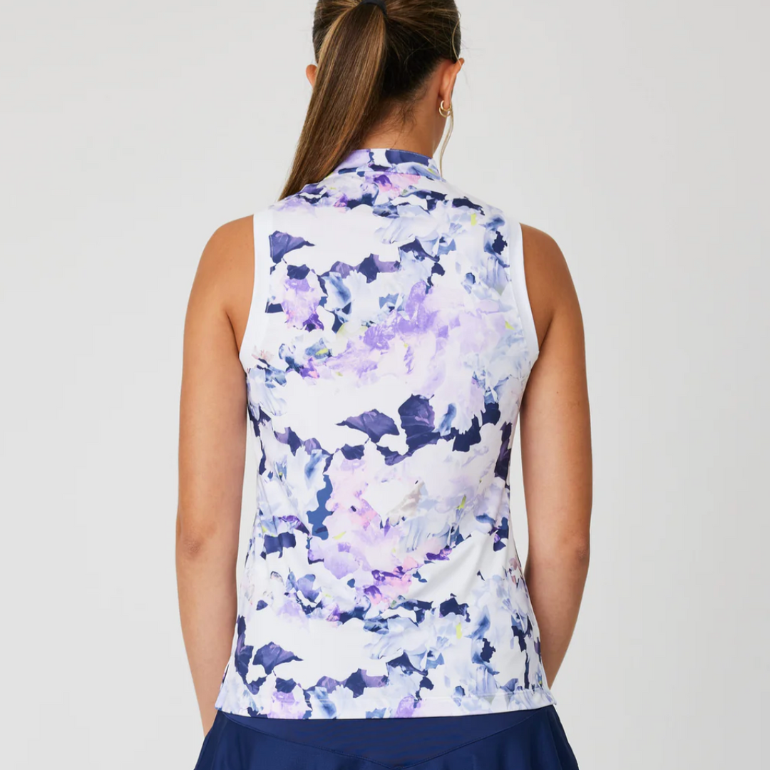 Sofibella Sleeveless Top - Cloud Cover - Skorzie