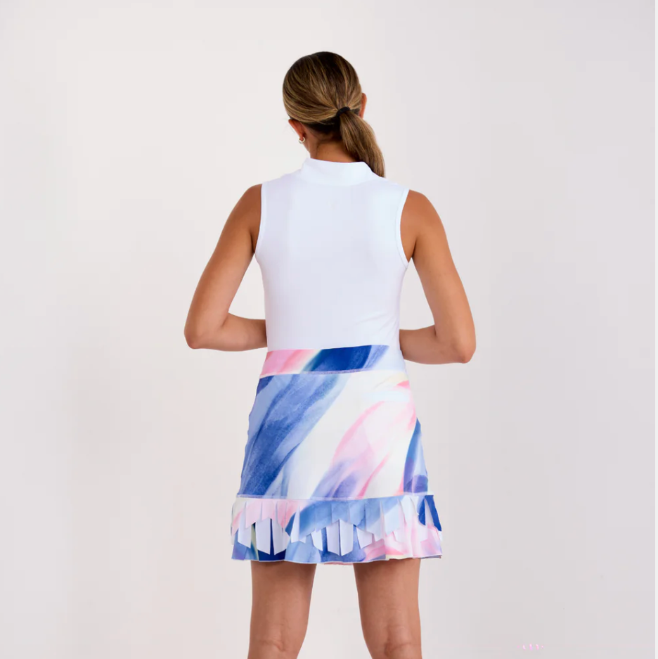 Sofibella 17" Skort - Painted Waves - Skorzie