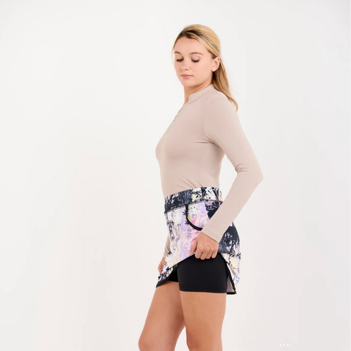 Sofibella 16" Skort - Palmy Street - Skorzie