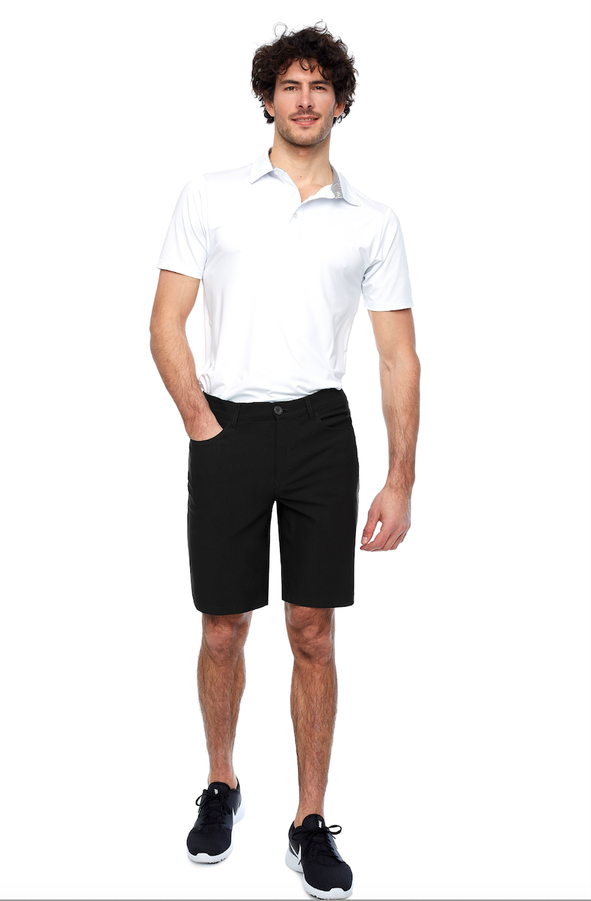 Swing Control Men's Straight Techno Short - Black - Skorzie