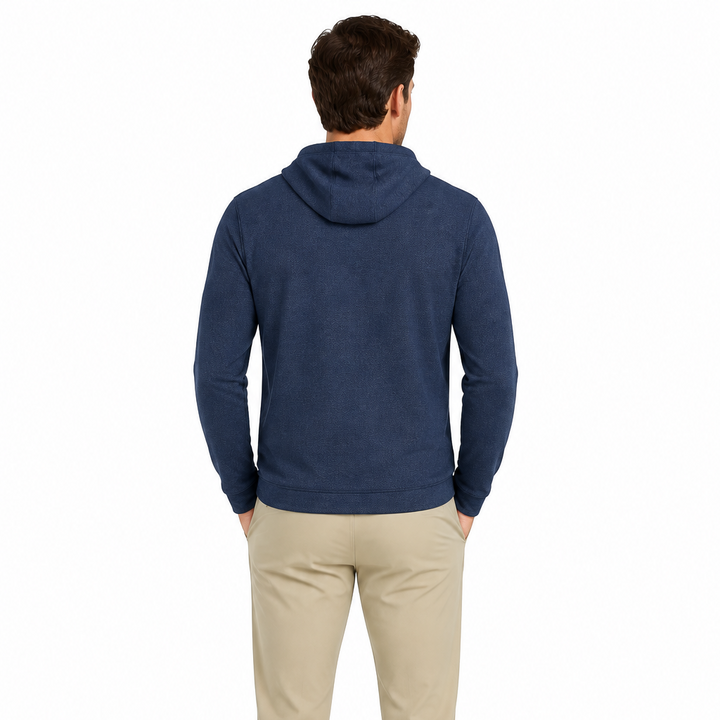 Peter Millar Men's Hoodie Ardent Air Performance Navy Size S