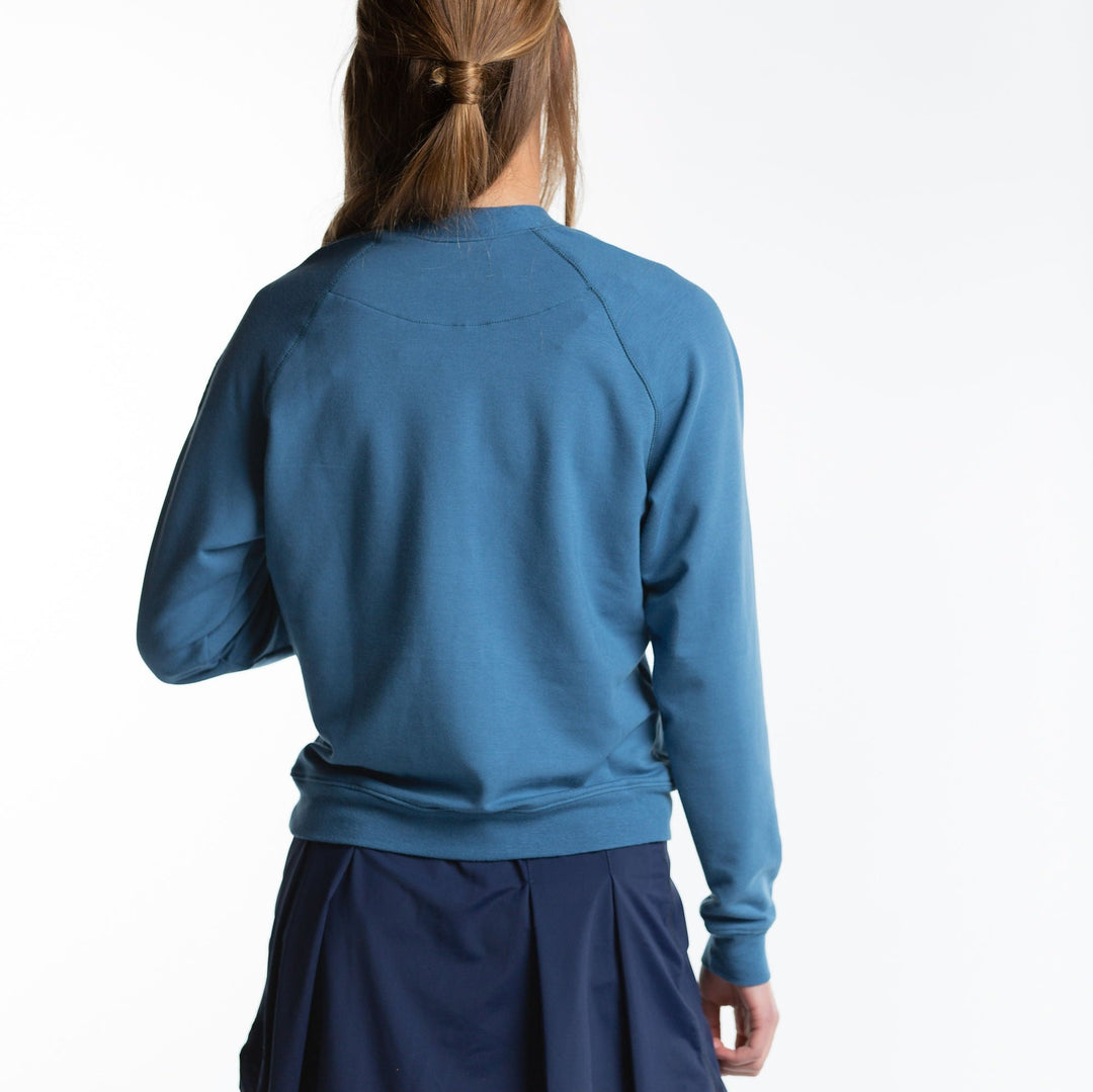 Emma Bamboo Sweatshirt - Cerulean Haze