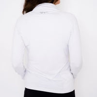 Taylor Jordan Women's Tour Pullover - White
