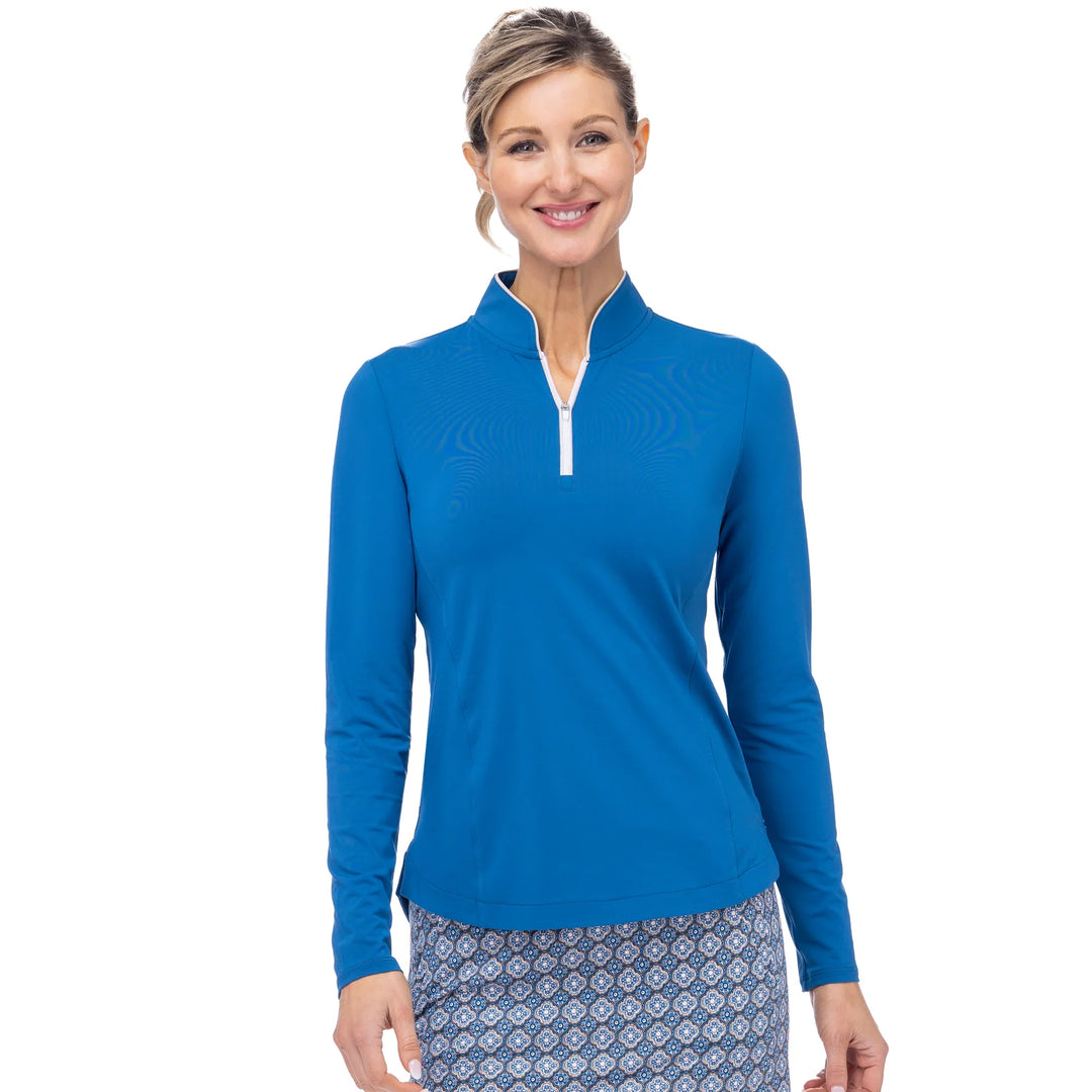 Belyn Key Hepburn Long Sleeve-  PEACOCK - Skorzie