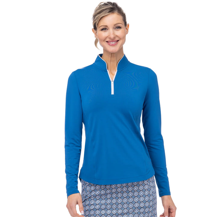 Belyn Key Hepburn Long Sleeve-  PEACOCK - Skorzie