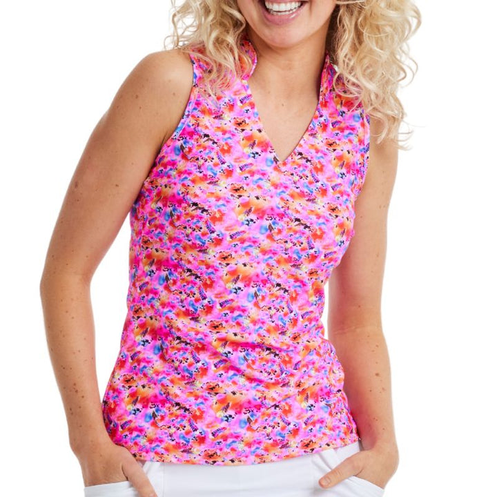 Tzu Tzu Tabitha Top - Tickle Me Pink