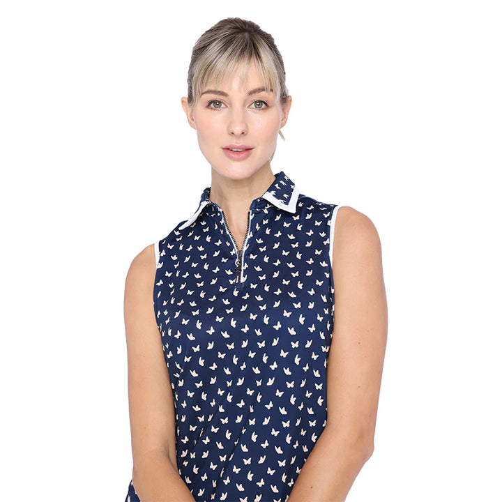 Belyn Key Birdie Sleeveless - Butterfly Print - Skorzie