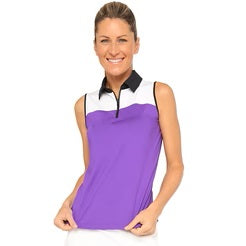 Belyn Key Panther Sleeveless - Orchid with White/Onyx - Skorzie