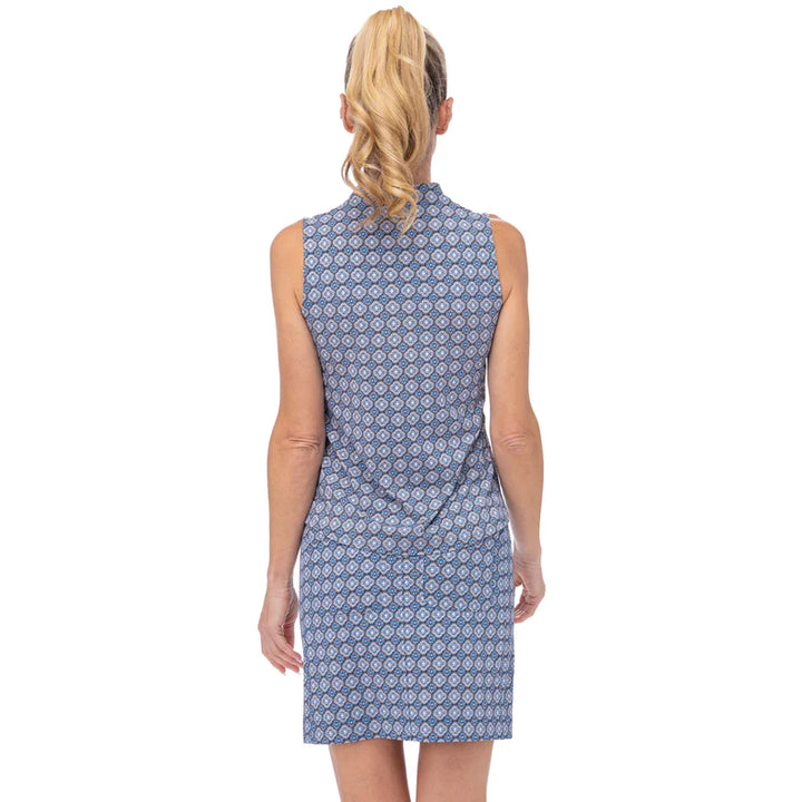 Belyn Key Evie Sleeveless - EDINBURGH TILE PRINT - Skorzie