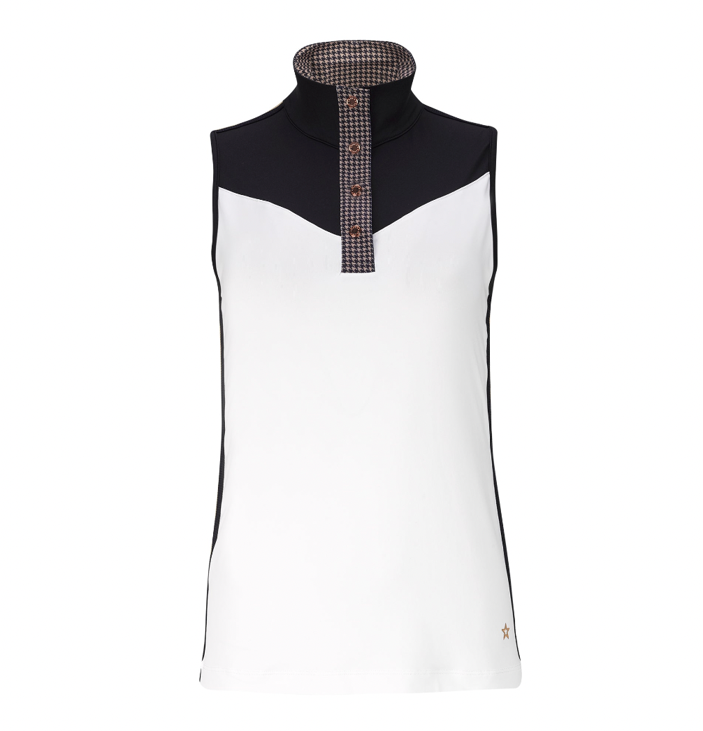 Lohla Sport The Isabel Sleeveless Top - White - Skorzie
