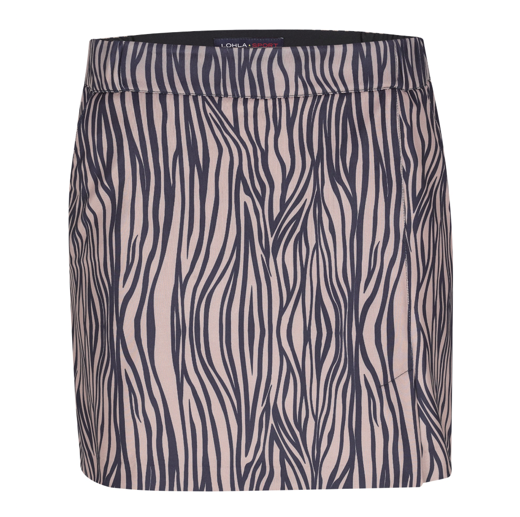 Lohla Sport The Zebra Print Skort 17" - Navy - Skorzie