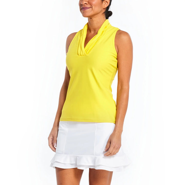 Tzu Tzu Zoey Top - Lemon - X-Large