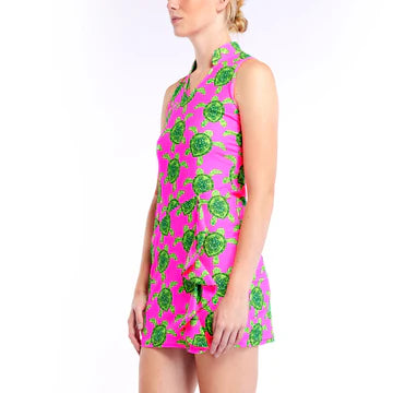 Tzu Tzu Sabrina Dress - Tortuga - Skorzie