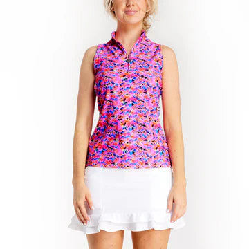 Tzu Tzu Bella Top - Tickle Me Pink - Skorzie