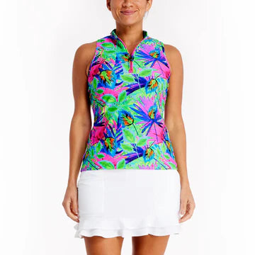 Tzu Tzu Bella Top - Botanical - Skorzie