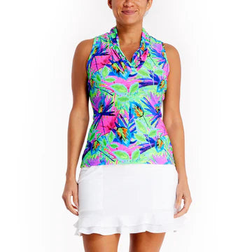 Tzu Tzu Zoey Top - Botanical - Skorzie