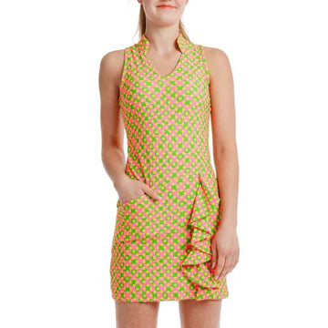 Tzu Tzu Sabrina Dress - Jellybean - Skorzie