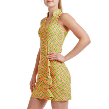 Tzu Tzu Sabrina Dress - Jellybean - Skorzie