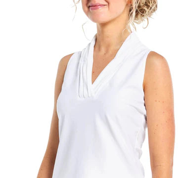 Tzu Tzu Zoey Top - White - Skorzie