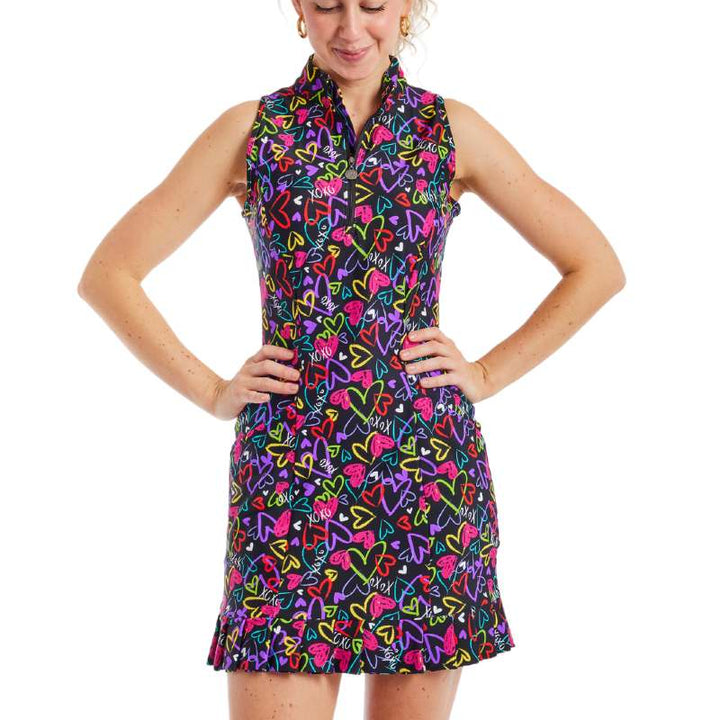 Tzu Tzu Shiloh Dress - Heartbreaker