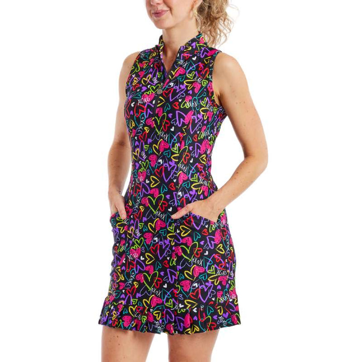 Tzu Tzu Shiloh Dress - Heartbreaker