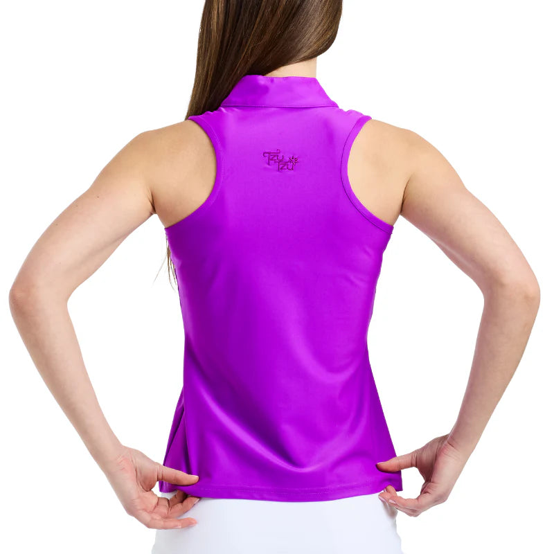 Tzu Tzu Tabitha Top - Ultraviolet