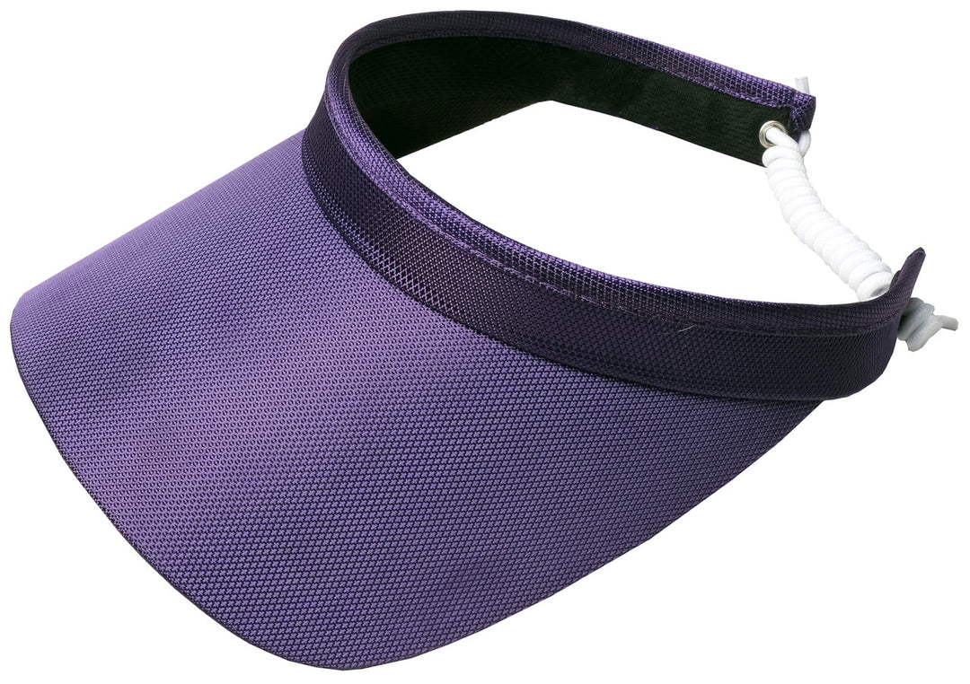 Glove It Solid Coil Visor - Purple - Skorzie