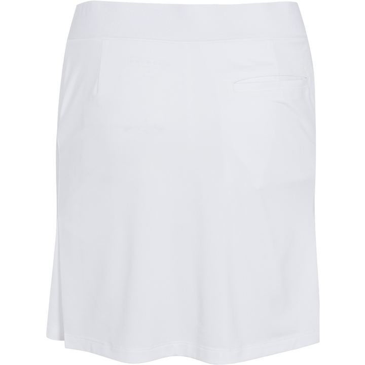 Dunning 17" Player Jersey Performance Skort- White with navy detail