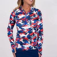 TJ Sport Sun Shirt - USA Camo - Skorzie