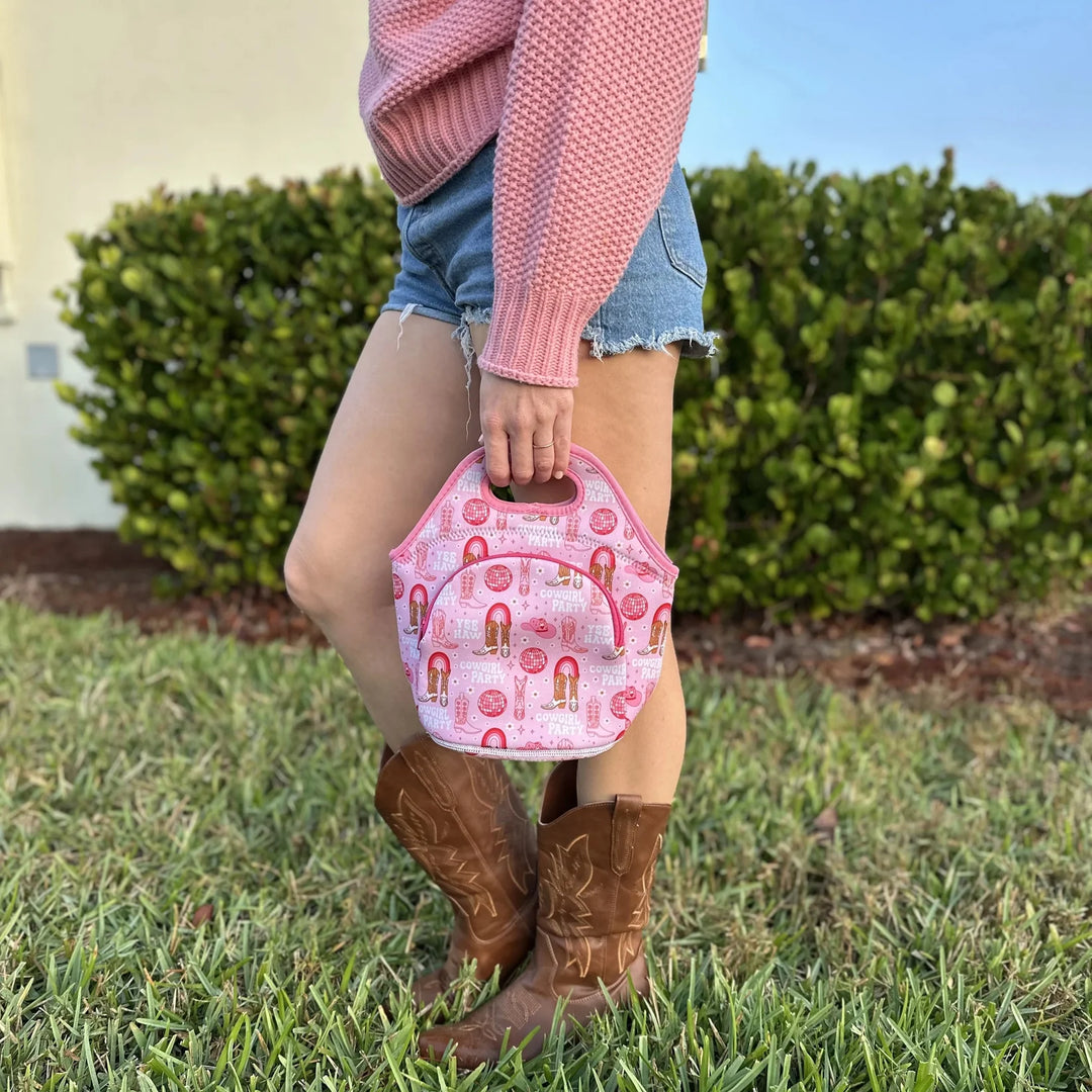 Best Of Golf America Neoprene Lunch Bag - Cowgirl Party - Skorzie